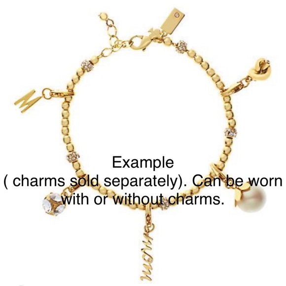 $78 Kate Spade How Charming Beaded Bracelet - Picture 4 of 5